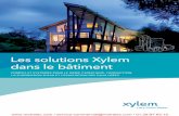 Les solutions Xylem dans le bâtiment - Motralec · distribution, du transfert de l’eau et de la collecte des eaux usées et répondons aux exigences les plus spécifiques dans