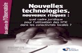 l’Observatoire nouvelles technologies, · CNIL et collectivités territoriales : 31 les limites à la collecte et à la transmission des données personnelles et administratives
