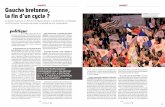 Entre terre et mer Le Blog de Michaël Quernez - Gauche bretonne, … · 2013-10-03 · Le Grand Ouest est un fief du PS depuis 40 ans. Les élections municipales de 2014 seront l’occasion