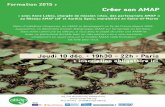 Formation 2015 > Créer son AMAP · 2015-11-21 · au Réseau AMAP IdF et Aurélia Opoix, maraîchère en Seine-et-Marne Ré seau. LE DÉPARTEMENT selNe MAIRIE DE PARIS . Created