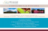 COSTA RICA & PANAMA · national du volcan Arenal, canopy tour… (à voir sur place avec votre guide en fonction du temps disponible et des conditions météo). Dîner et nuit à