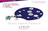 Dossier de presse SPME 2018 4 - CLEMI · enseignants qui la réinventent d’édition en édition par les activités, les projets ... pour les écoliers de Seine-et-Marne ... en avril
