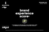 brand experience score - L'info pour les pros La Brand Experience Scoreآ© Wave 3 fait son arrivأ©e en