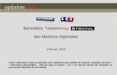 Baromètre des élections régionalesreferentiel.nouvelobs.com/file/166/828166.pdf · Les intentions de vote ont été mesurées dans chacune des régions sur la base des candidatures