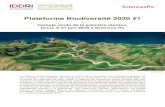 Plateforme Biodiversité 2020 #1 - IDDRI...2019/06/27  · mai, et un dispositif pour les entreprises prévu pour l’automne. Introduction Aleksandar Rankovic, Coordinateur Gouvernance