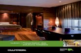 Lutron Présentation des solutions hôtelièreSolutions d’accueil – des couloirs aux restaurants Lutron ®, propose également une gamme de solutions de contrôle de la lumière