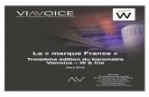 La « marque Francerevuecivique.eu/.../05/Marque-France_Viavoice-WCie... · W & Cie révèlent que, aux yeux des Français, la « marque France » s’impose de plus en plus comme