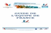 Guide de l'Equipe de France bis [Mode de … de l Equipe de...Shenzhen 2011 et à l’Universiade de Kazan 2013 12 titres de Championne de France catégories jeunes de 2006 à 2012