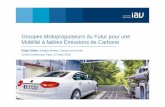 Groupes Motopropulseurs du Futur pour une Mobilité à faibles …turbo-moteurs.cnam.fr/publications/pdf/conference3_2018.pdf · 2018-03-27 · Groupes Motopropulseurs du Futur pour