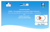Jeudi 17 mai 2018 LOUCHY-MONTFAND - Allier...Promeneurs du Net dans l’Allier Mise en place d’unquestionnaire sur les pratiques en ligne dans les structures jeunesse du département