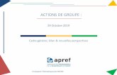 ACTIONS DE GROUPE - APREF · Bilan des actions de groupe en France •Environ 18 actions de groupe introduites en France depuis 2014 •Peu d’actionsont donné lieu à condamnation