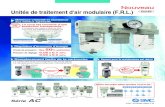 Nouveau Unités de traitement d'air modulaire (F.R.L.) RoHS · Traitement de l'air Filtre à air + Régulateur + Lubriﬁ cateur AC10-A à AC40-A AC A30 q 03 e DG w rty † Option/Semi-standard