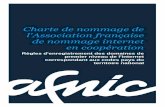 Charte de nommage de l'Association française de nommage ...€¦ · Association Française pour le Nommage Internet en Coopération | | contact@afnic.fr Version 25 Mai 2018 Chapitre