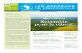 L’ACTUALITÉ AU QUOTIDIEN COP21 - Les Dépêches de ... · PDF file adopté par une standing ovation, le 12 décembre, au Bourget, rendons hommage à la ville hôte de la COP21 pour