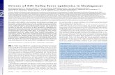 Drivers of Rift Valley fever epidemics in Madagascar2017/01/31  · Drivers of Rift Valley fever epidemics in Madagascar Renaud Lancelota,b,1, Marina Beral´ b,c,d, Vincent Michel