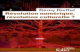 Révolution numérique, révolution culturelleexcerpts.numilog.com/books/9782070451722.pdf · graphie, le livre, la musique, les arts ou encore les pratiques liées à l’utilisation