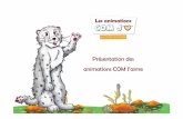 Présentation des Animations COM J'aime · 2017-10-27 · 5 L’animation COM J’aime ConstruireIII. Avec pour support des milliers de briques de construction, les enfants réalisent