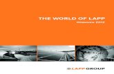 THE WORLD OF LAPP · Technopôle Forbach-Sud BP 50084 57602 FORBACH CEDEX Tel.: +33 387 841929 Fax: +33 387 841794 lappfrance@lappgroup.com LAPP MULLER SAS Z.A. du Grand Pont 83310