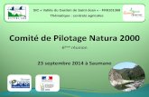 Comité de Pilotage Natura 2000valleegardonsaintjean.n2000.fr › ... › page › 2014-09-23_COPIL.pdf · 2015-03-31 · opéateu su l’ensemle du teitoi e (ave patenai es) = appohe