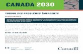 horizons.gc.ca · 2 Canada 2030 - Gouvernance Les limites et les frontières sont moins importantes pour de plus en plus de citoyens qui voyagent ou travaillent souvent, de façon