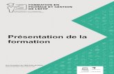 Présentation de la formation - IIPE Pôle de Dakar · Présentation de la formation Une formation de l’IIPE -Pôle de Dakar ... • Décrire et analyser l’environnement socio-politique