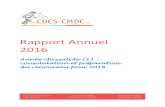 Rapport Annuel 2016 - CDCS - CMDC › images › stories › cdcs-cmdc › rapport › fr...chacun, en réduisant ses fractures sociales, d’éducation, de santé, de sécurité…