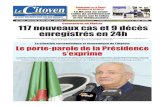 Coronavirus en Algérie 117 nouveaux cas et 9 décès ... du 10.06.2020.pdf · Le DG met en avant l’idée de prélèvement de taxes sur le tabac et les médicaments P 2 Coronavirus