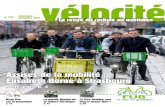 vélocité - Fédération française des usagers de la ... · sur le baromètre p. 12 La grande illusion de la voiture électrique p. 13 vélocité Assises de la mobilité : Elisabeth