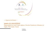 L’Agence de Demain - Public employment servicewapes.org/fr/system/files/p1_2_isabelle_jullian... · UNE DEMARCHE COLLABORATIVE DE DESIGN DE SERVICES USAGER au centre de la démarche