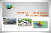 Portfolio Références Photovoltaïque · 2020-03-11 · Portfolio –Références Photovoltaïque CYTHELIA La Maison ZEN, 350 Chemin de la traverse, 73000 Montagnole Tel : +33(0)4