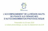 L’ACCOMPAGNEMENT DE LA RÉGION HAUTS DE ......La performance énergétique et environnementale du bâti Les nouveaux modes de production et de consommation La mobilité innovante