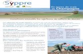 de Champagne - arvalisinstitutduvegetal.fr · Les objectifs du projet Syppre, en terres de craie de Champagne, définis avec les partenaires locaux à l’horizon 2025, sont de permettre