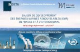 ENJEUX DE Dأ‰VELOPPEMENT DES أ‰NERGIES MARINES energies renouvelables efficacite energetique nucleaire