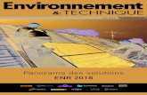 ENR 2018 - Actu-Environnement › media › pdf › publi... · Panorama ENR 201 in 6 L’essentiel Les caméras au sol per-mettent de réaliser des pré-visions infra horaires (de