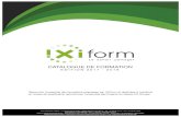 IXIform - Formation professionnelle - Catalogue de formation … › ... › catalogue-de-formation-2017-2018.pdf · 2017-06-21 · Analyse des causes d’incendie et explosion –