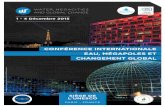 1 - 4 Décembre 2015 - Sciencesconf.orgeaumega2015.sciencesconf.org/conference/eaumega2015/... · 2015-12-08 · 3 siège de l'UnescO - paris 1 - 4 Décembre 2015 conférence internationale