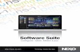 Software Suite - NEXO€¦ · NEXO suggère une association entre les appareils hors-ligne et en-ligne, qui est personnalisable. Les appareils NEXO s’identifient facilement, en