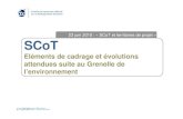 23 juin 2010 : « SCoT et territoires de projet » SCoT · 23 juin 2010 : « SCoT et territoires de projet ... et territoires de projet : valeur ajoutée et conditions de réussite