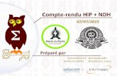 Compte-rendu HIP + NDH - OSSIR...2015/07/07  · iOS application exploitation par Prateek Gianchandani Mastering Burp Suite Pro par Nicolas Grégoire Offensive HTML, SVG, CSS and other