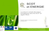 SCOT et › IMG › pdf › presentation_ · PDF file 2 Sommaire 1- Présentation générale des objectifs de la démarche : Analyse de SCoT référents la prise en compte de l'énergie