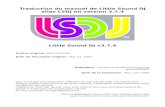 Traduction du manuel de Little Sound DJ alias LSDj en ... · PDF file Traduction du manuel de Little Sound DJ alias LSDj en version 3.7.4 Little Sound Dj v3.7.4 Auteur original: Johan