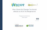 Plan Climat Air Énergie Territorial adossé au SCoT du ......Objectif 4 - Décliner le plan d’animation en direction des exploitants agricoles: élaborer et diffuser un guide des