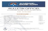 AUVERGNE RHONE ALPES BASKETBALL Auvergne-Rhأ´ne-Alpes Basketball â€“ Bulletin Officiel 2019/2020 ASSEMBLEE