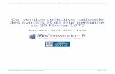 Convention collective nationale des avocats et de leur ...sajcafrance.e-monsite.com/medias/files/convention-collective-nation… · 16 Démission et licenciement ... Annexe de l'avenant