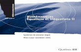 Mathématiques MAT-4101-2 Équations et …education.gouv.qc.ca/fileadmin/site_web/documents/temp/...o résolution par la méthode graphique; o résolution par une méthode mathématique
