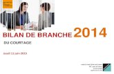 BILAN DE BRANCHE · IDCC n 2247 / Brochure JO N 3110 AGEFOS PME est partenaire de la branche professionnelle depuis la signature de l’accord du 08/07/2011. Arrêté d’extension