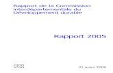 Rapport 2005 - IFDD€¦ · 4. La décision du Conseil des ministres du 20 juillet 2005 sur la mise en place d’un système de management environnemental (EMAS) dans les institu-tions