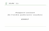 Rapport annuel de l’ordre judiciaire vaudois · 2008-03-12 · 1. INTRODUCTION Le présent rapport a pour objectif, ambitieux, de dresser le portrait de l’activité, tant juridictionnelle