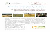 Agronomes, agroforestiers et agriculteurs : renforçons les synergies · 2017-02-23 · COMPTE RENDU DE L'ATELIER DE TERRAIN DE L'ASSOCIATION FRANÇAISE D'AGRONOMIE Jeudi 16 mai 2013