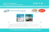 Professionnels de la santé - Cemafroid · 2015-10-15 · Connaître les fondements théoriques et les pratiques techniques pour garantir la chaîne du froid 1,5 J. 550 € - 9-10